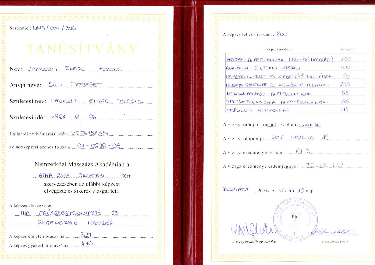 Bizonyítvány