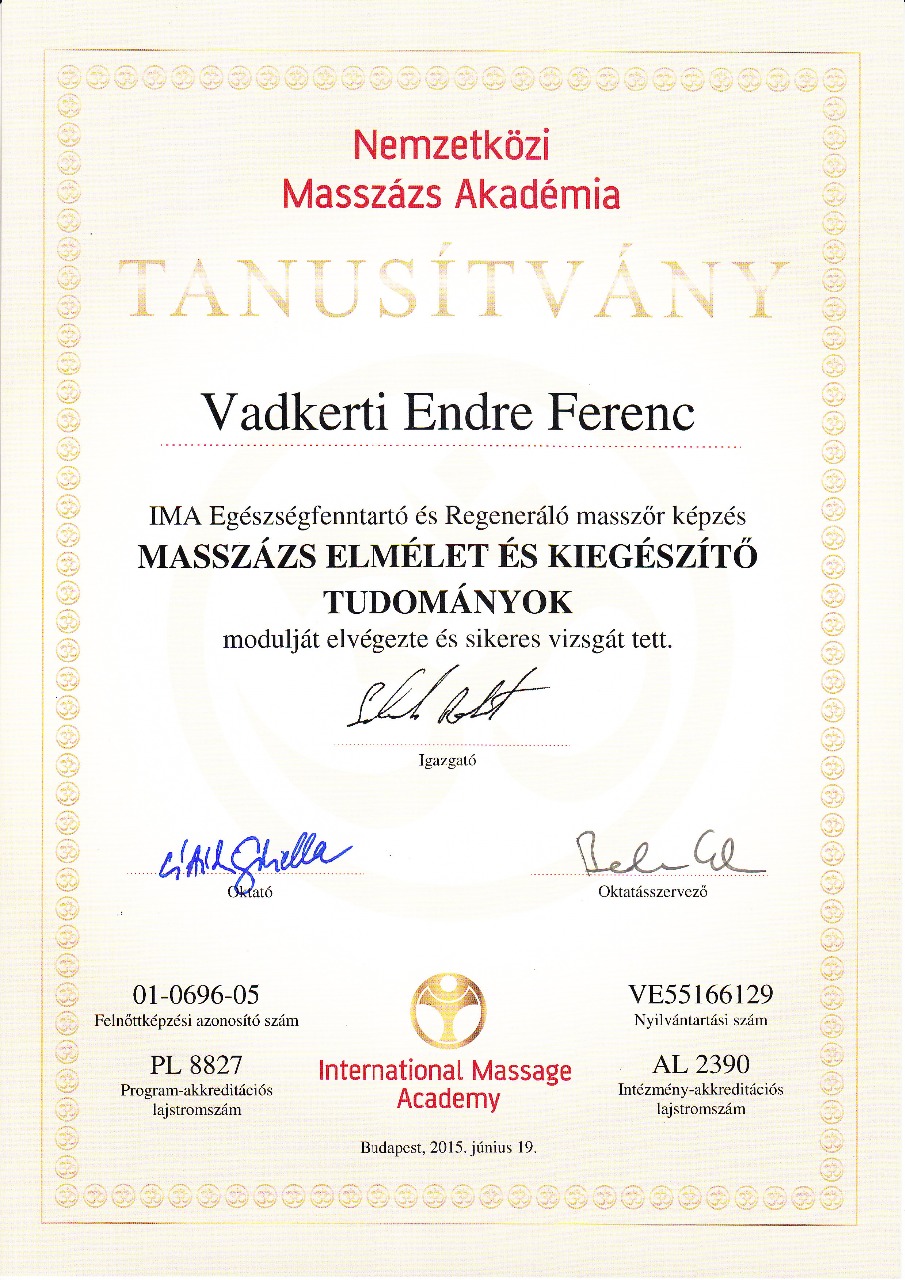 Tanúsítvány 2